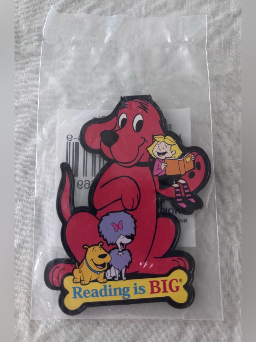 Lot of 5 Clifford the Big Red Dog Bookmarks